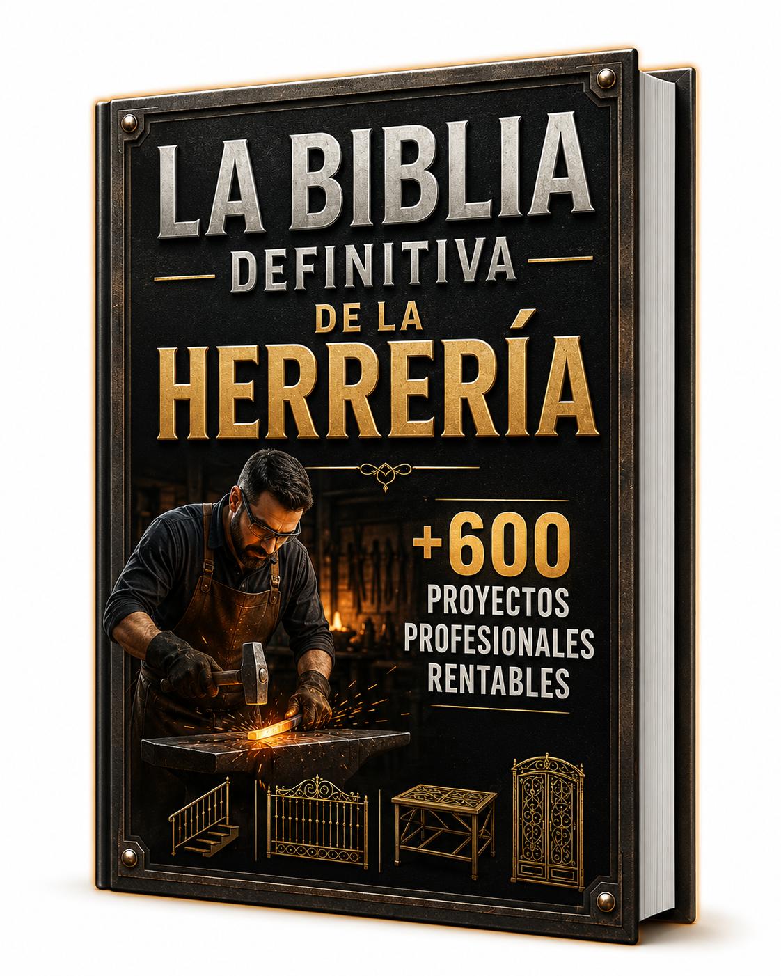 La Biblia Definitiva de la Herrería – Mega Pack 600 Proyectos + 7 Bonus